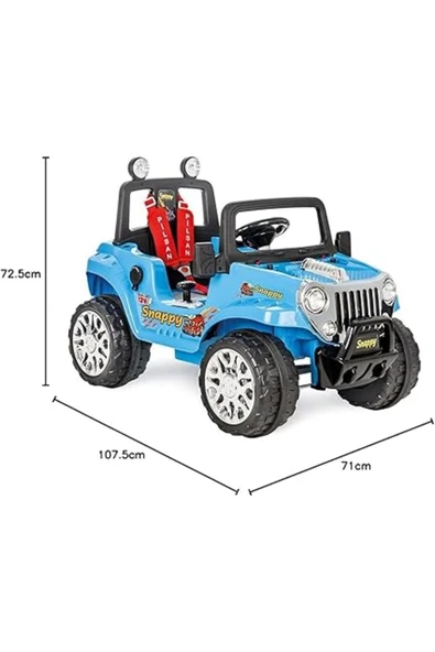 Snappy Akülü Jeep 12 Volt - Resim 3
