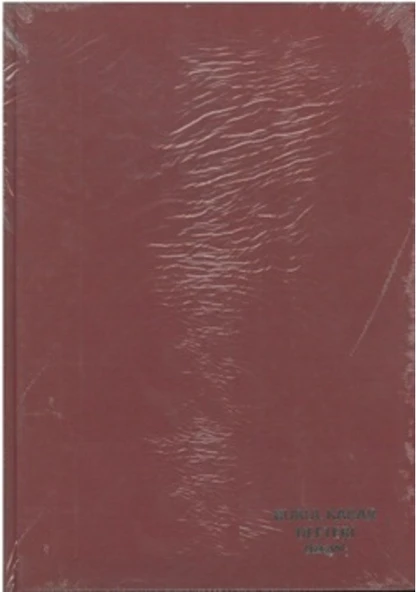 Özkan Kurul Karar Defter 96 Yaprak Bordo ürün görseli 1