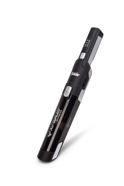 Fakir AS 1110 LT Premium el süpürgesi 120 W, el süpürgesi pili, araba süpürgesi, araba süpürgesi, alet çantaları için pilli süpürge, el süpürgesi arabası, siyah/gümüş ürün görseli 1