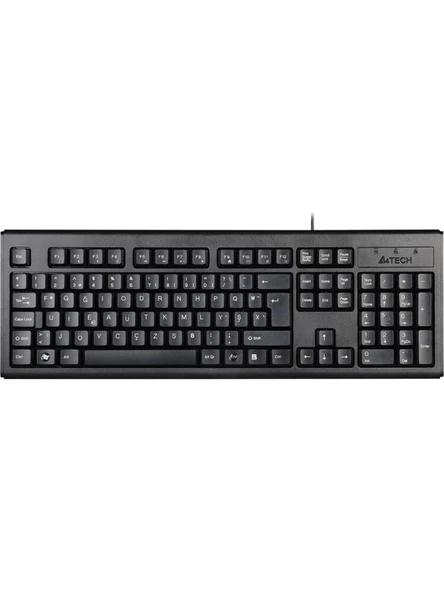 A-4 TECH KLAVYE  KABLOLU F STAND.USB SIYAH (KM-720 ürün görseli 1