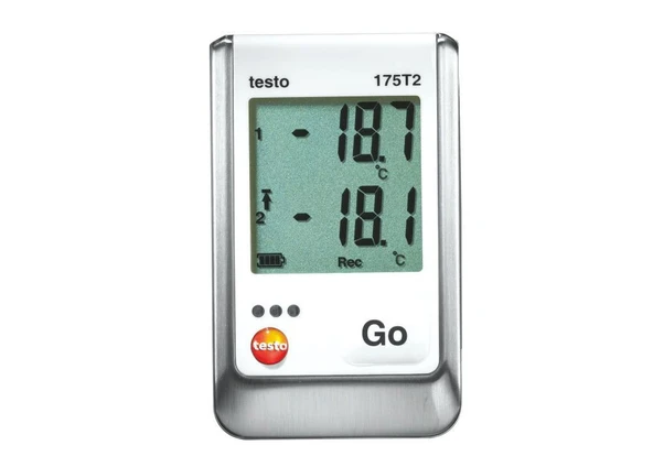 Testo 0572 1752 175T2 2 kanallı sıcaklık veri kaydedici, dahil ürün görseli 1