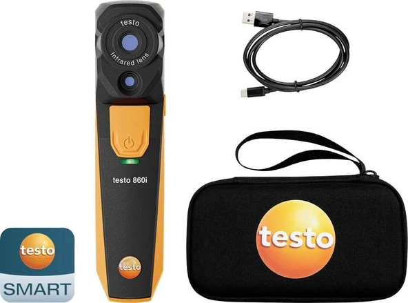 testo 860i termal görüntüleme kamerası seti -20 ila 350 °C 9 Hz ürün görseli 1