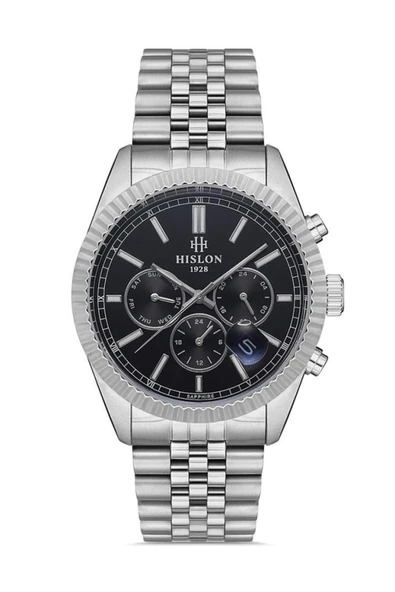 HISLON DT117S-04SS ÇELİK ERKEK KOL SAATİ ürün görseli 1