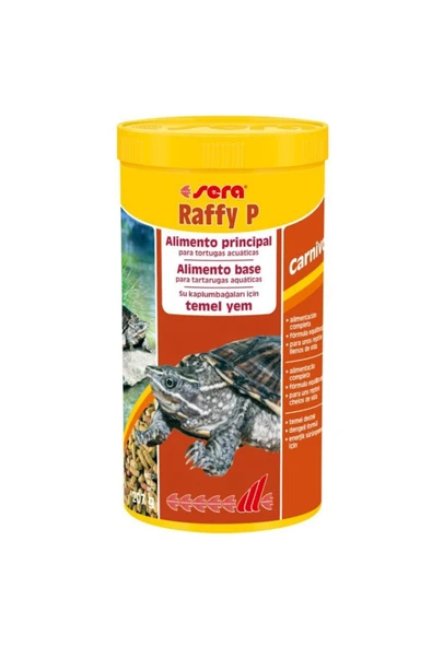 Sera Raffy P Nature Kaplumbağa yemi 1000 ml 220 gr ürün görseli 1