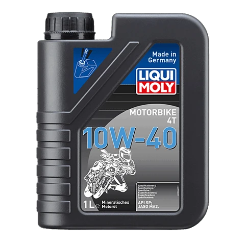 LİQUİ MOLY 10W 40 4T MOTOSİKLET YAĞI SCOOTER UYUMLU ürün görseli 1