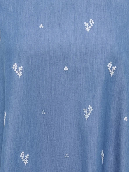 ONLY JDY Bayan Pamuklu Elbise 15369982 - Resim 3