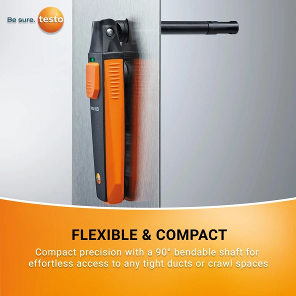 Testo 0560 2605 03 605i termohigrometre - Resim 4