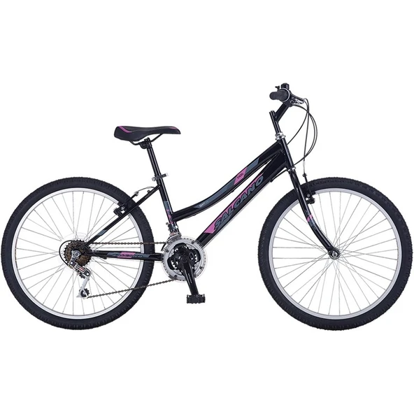 Salcano Excel Lady 24 Siyah-Mor/koyu Gri ürün görseli 1