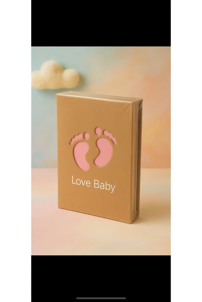 Bebekoda Bebek Albümü Kız Hediyelik Fotograf Albümü Fotoğraf Boyutu: 10 Cm X 15 Cm 100 adet resim ürün görseli 1