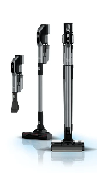 Fakir WD 9 Pure Clean 3'ü 1 arada ıslak ve kuru elektrikli süpürge pili, 400 watt, elektrikli süpürge, çift fırçalı rulo, 180° yatay aralık, ses çıkışı, çok fonksiyonlu temizleme istasyonu, LED ekran ürün görseli 1