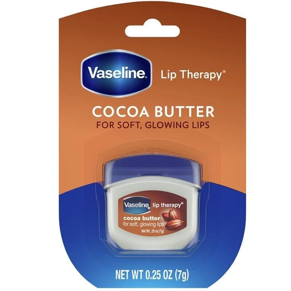 Vaseline Lip Therapy Cocoa Butter 7 gr ürün görseli 1