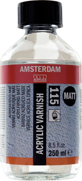 Amsterdam Acrylic Varnish Matt 250ml Mat Akrilik Boya Verniği / 115 ürün görseli 1