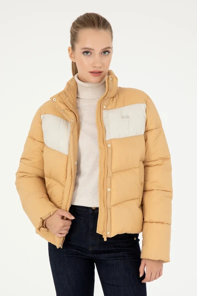 U.S. Polo Assn. Kadın Camel Mont 50292674-VR015 ürün görseli 1