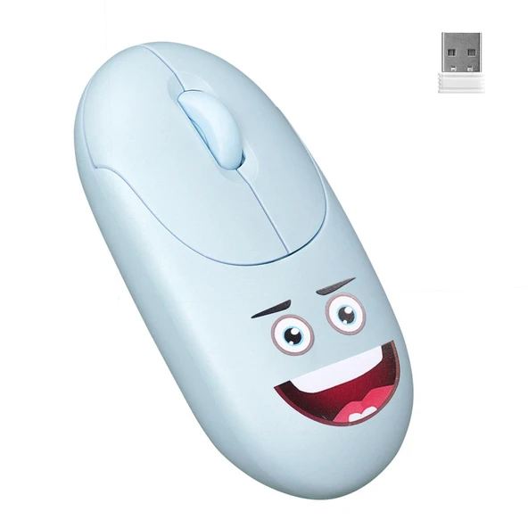 EVEREST SM-26 FASHION 2.4Ghz MAVI KABLOSUZ MOUSE ürün görseli 1