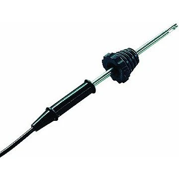 Testo 0600 9797 yanma havası sıcaklık sensörü, 0 ila 100 derece C aralığı, 4 mm çap, 330-1 LL / -2 LL ve 327-2 egzoz gazı analizi için 60 mm daldırma derinliği ürün görseli 1