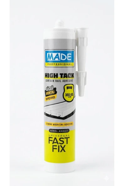 Professional Fast Fix Korniş Yapıştırıcı - 350 KG Taşıma Kapasiteli High Tack Güçlü Montaj Yapıştırı ürün görseli 1
