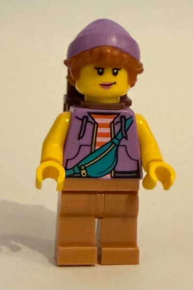Orjinal Lego Minifigür Backpacker ürün görseli 1