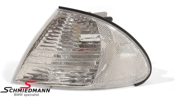 Bmw 3 Serisi 2001-2004 Ön Sinyal Beyaz Sol (Oem No: 63136902769) ürün görseli 1