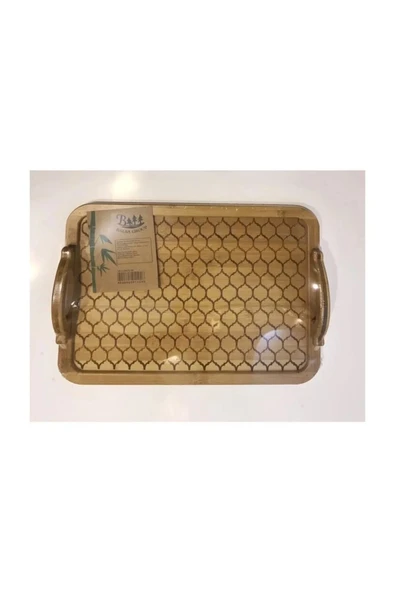 Bambu Tepsi Dikdörtgen 39,2x30 Cm Royaleks-DT3930 ürün görseli 1