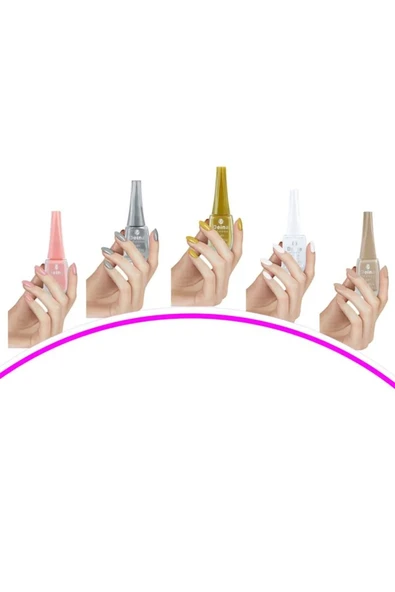 5 Adet Keratinli Besleyici Oje 14 ml SET7 ürün görseli 1