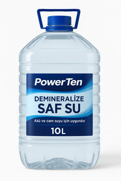 Saf Su 10 Litre  Akü, Ütü ve Buhar Makinesi Uyumlu 2026 ürün görseli 1
