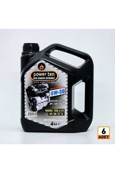 5W30 Motor Yağı 4 Litre 6 Adet 1 Koli 2026 ürün görseli 1