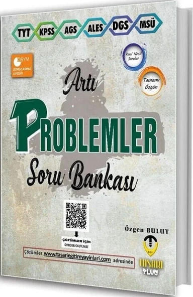 TYT KPSS MEB AGS ALES DGS MSÜ Artı Problemler Soru Bankası Tasarı Yayınları ürün görseli 1