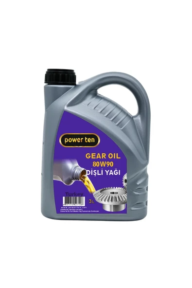 80W90 Dişli ve Şanzıman Yağı 3 Litre 2026 ürün görseli 1