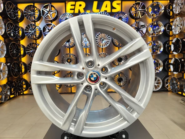 4 Adet BMW ORIJINAL 8.5*20 5*120 ET33 72.6 SILVER JANT REVİZE EDİLMİŞ (Takım) ürün görseli 1