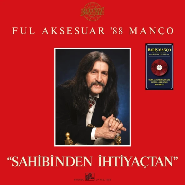 Barış Manço Full Aksesuar'88 Manço - Renkli Plak ürün görseli 1