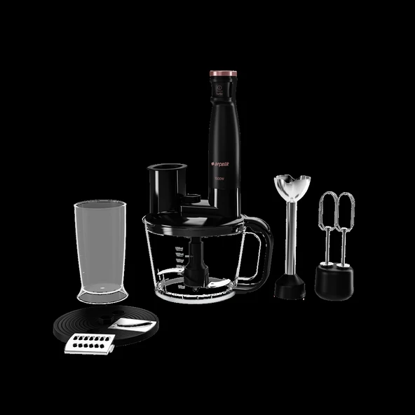Arçelik Siyah Mega Robot Set - Resim 4