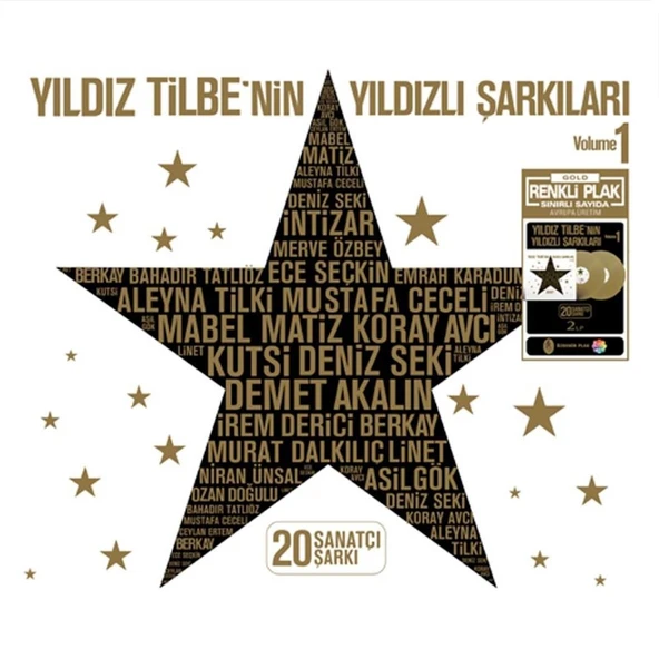 Yıldız Tilbe'nin Yıldızlı Şarkıları Volume 1- Renkli 2 Plak ürün görseli 1