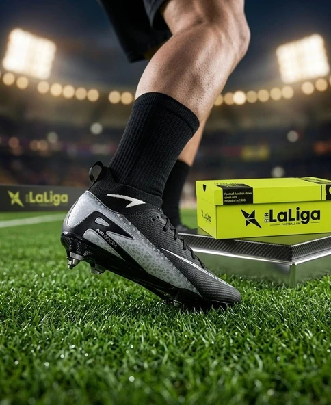 Laliga  Superfly 610 Erkek Krampon SİYAH-GÜMÜŞ 610 ürün görseli 1
