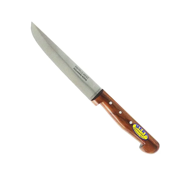 H.M. Paslanmaz Bursa Mutfak, Ekmek Bıçağı 15,5 cm, Ahşap Sap ürün görseli 1