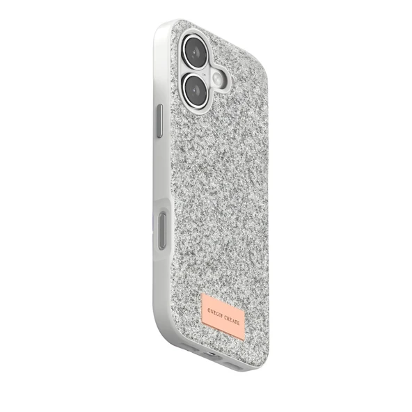 iPhone 17 Bright Simli Kapak - Beyaz - Resim 3