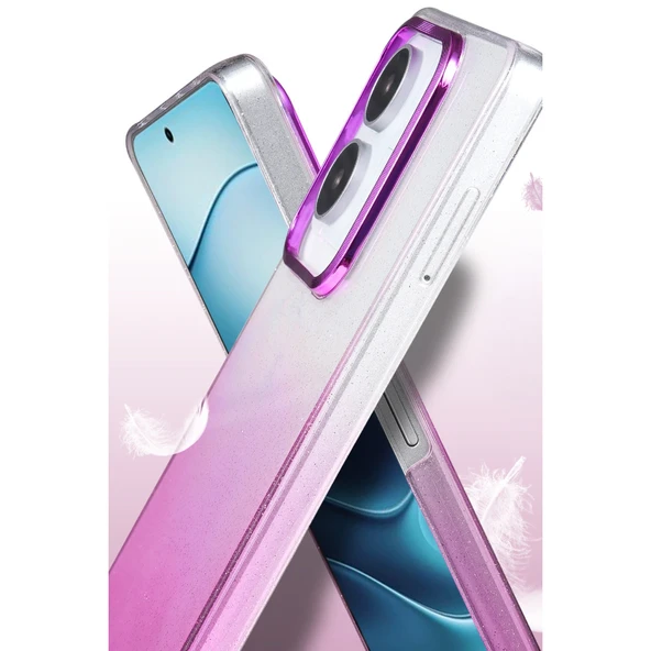 Xiaomi Redmi Note 14 4g Glossy Kapak - Siyah - Resim 3