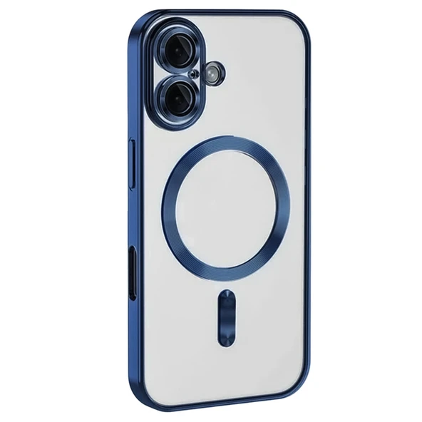 iPhone 16 Kılıf Kross Magneticsafe Kapak - Lacivert ürün görseli 1