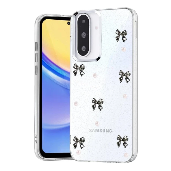 Samsung Galaxy A36 Fiyonk Desenli Kapak - Desen 8 ürün görseli 1