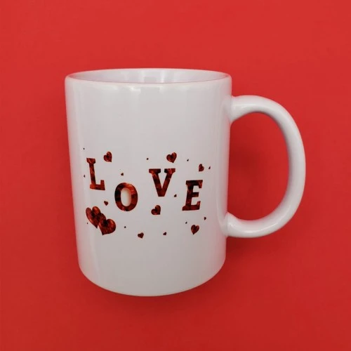 Love Tasarım Kupa Bardak ürün görseli 1