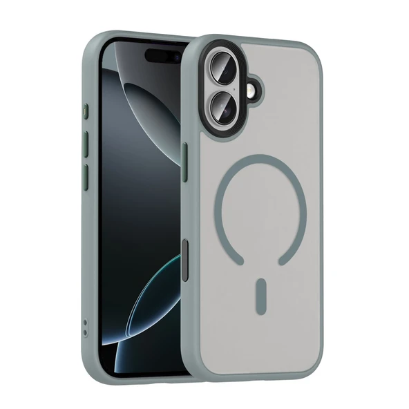 iPhone 17 Megane Magsafe Kapak - Titan Gri ürün görseli 1