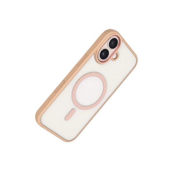 iPhone 17 Terea Magsafe Kapak - Pembe - Resim 4