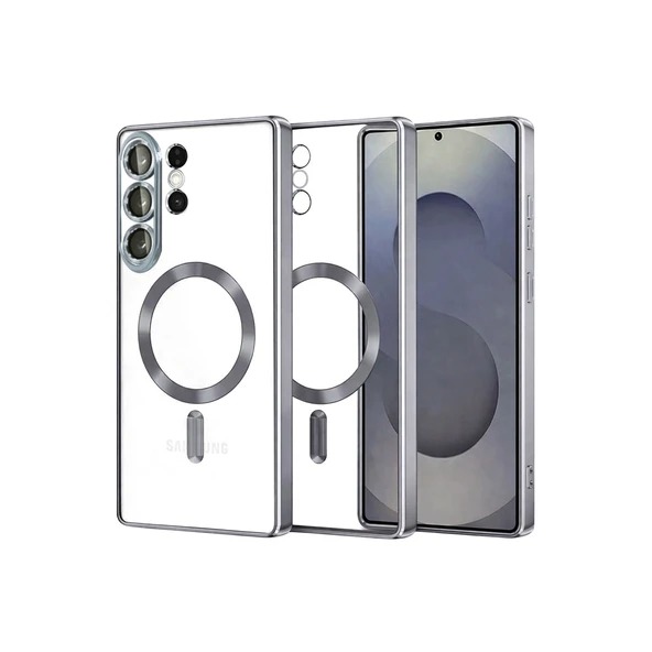 Samsung Galaxy S26 Ultra Kross Magneticsafe Kapak - Titan Gri ürün görseli 1