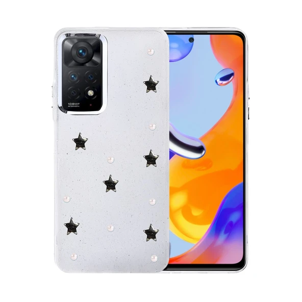 Xiaomi Redmi Note 11 Pro Fiyonk Desenli Kapak - Desen 7 ürün görseli 1