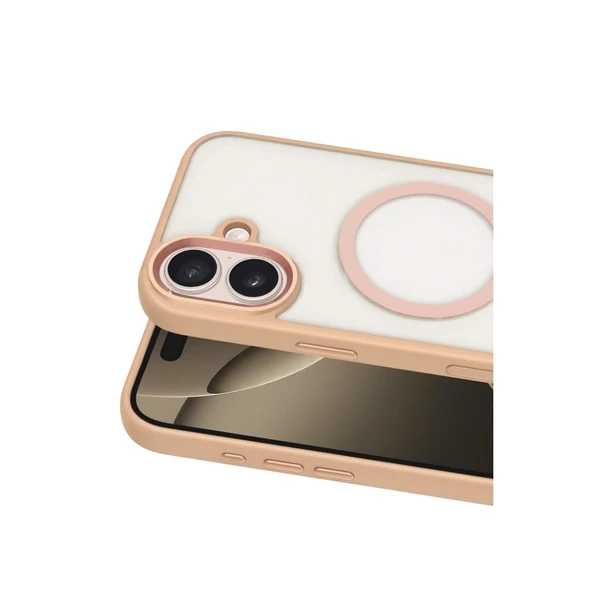 iPhone 17 Terea Magsafe Kapak - Pembe - Resim 2