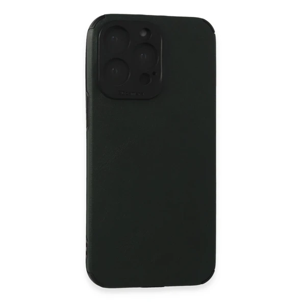 iPhone 15 Pro Max Kılıf Loop Deri Silikon - Yeşil ürün görseli 1