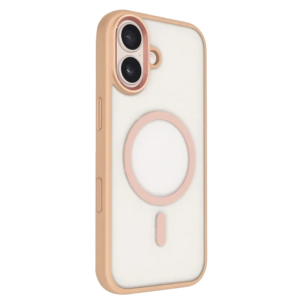 iPhone 17 Terea Magsafe Kapak - Pembe - Resim 3
