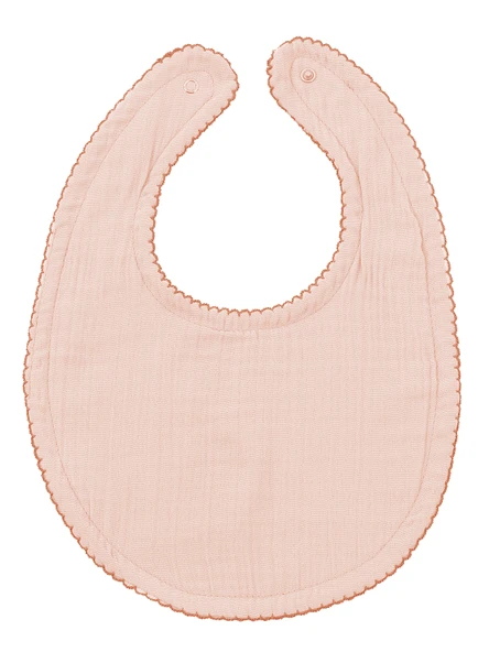 BabyJem Bürümcük Müslin Önlük 811 Somon ürün görseli 1