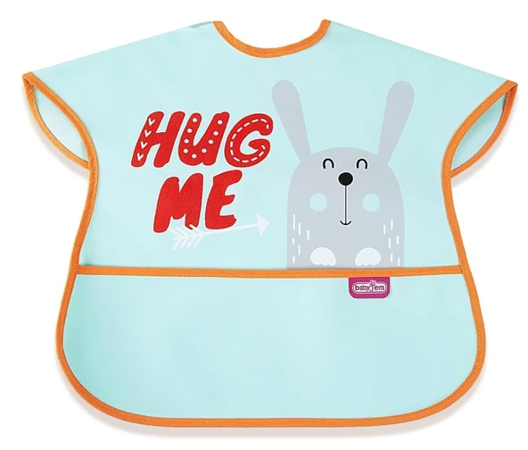 BabyJem Poli Muşamba Büyük Mama Önlüğü 029 Yeşil ürün görseli 1