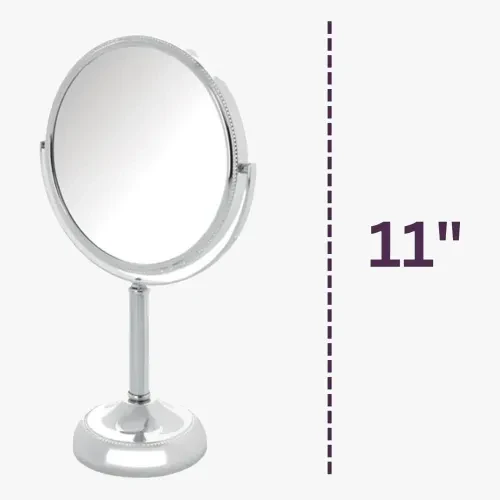 Ayaklı Oval Ayna 13 x 15 Cm - Resim 2