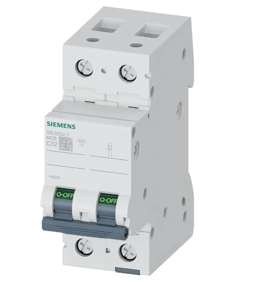 SİEMENS 2x32A C 6kA 2P W-Otomat Sigorta Monofaze 1+N 32 Amper (İki Kutuplu Faz+Faz Veya Faz+Nötür Otomat) ürün görseli 1